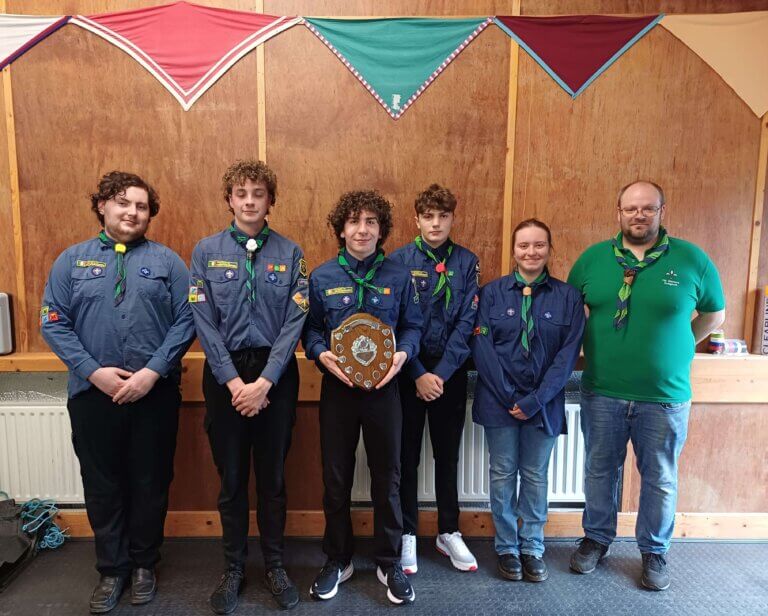 Craigavon Scouts Venture Sword Winners 2026